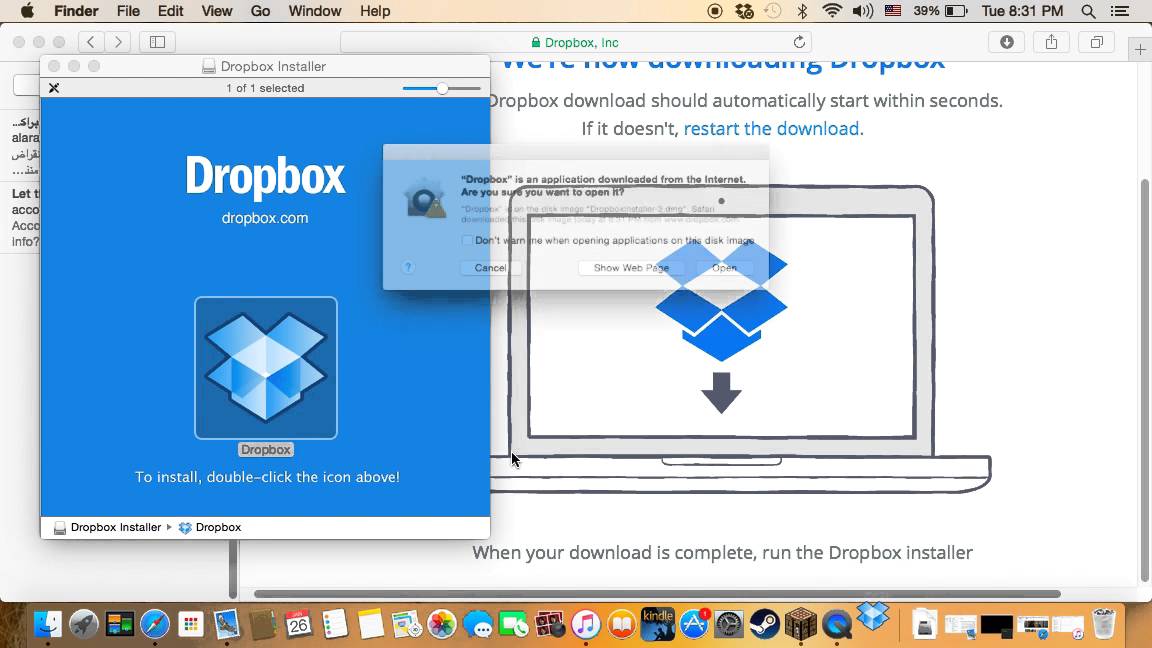 get dropbox for mac
